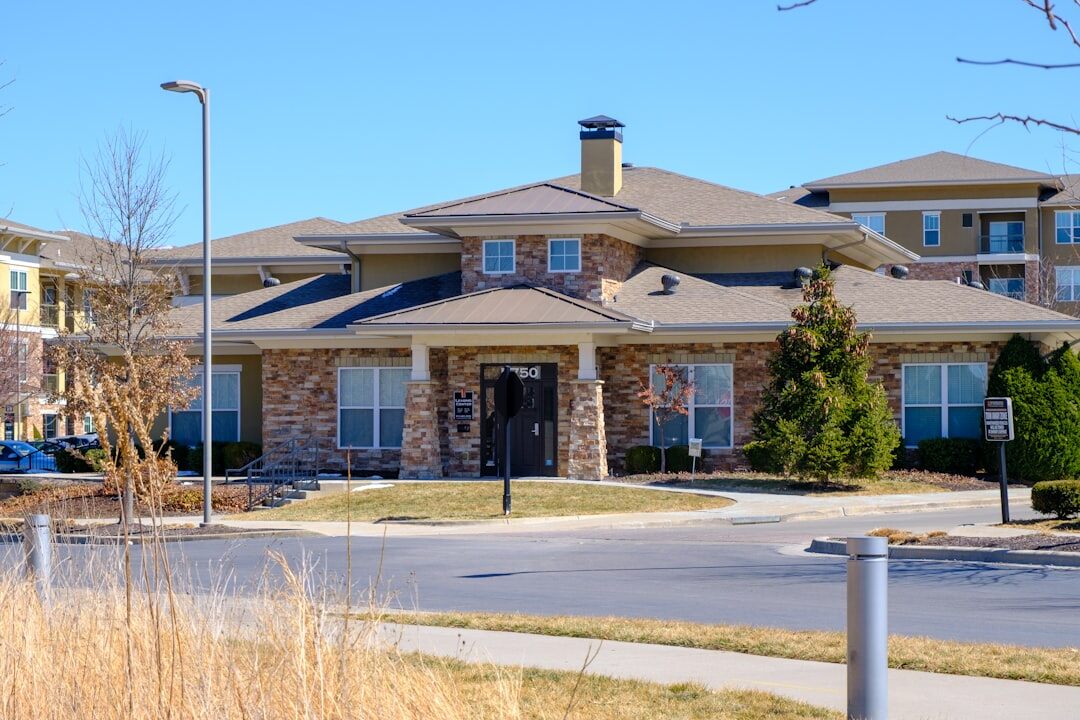 cozy senior community entrance